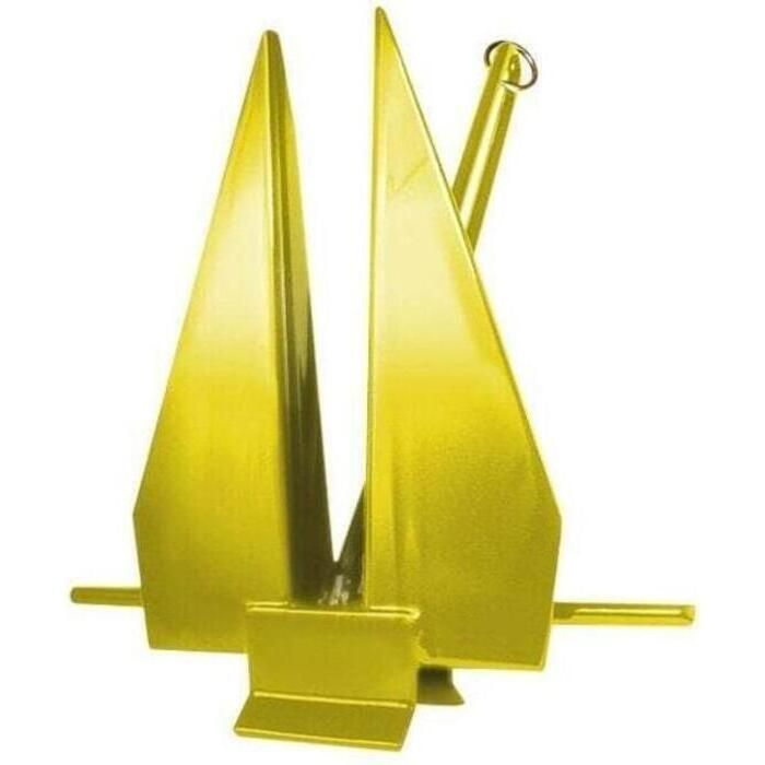 Greenfield Products 669-11-Y Fluke-Type Slip Ring Anchor PVC Coated