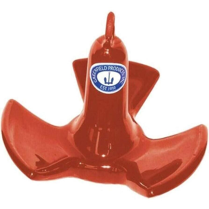 Greenfield Products 530-RD Tri-Fluke River Anchor PVC Coated