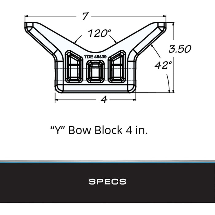 Tie Down Engineering 86421 Hull Sav'r Poly Vinly Black Roller