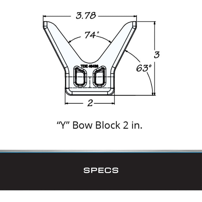 Tie Down Engineering 86420 Hull Sav'r Poly Vinly Black Roller
