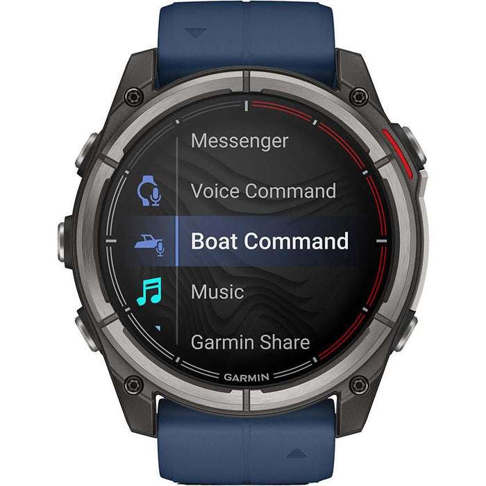 Garmin 010-02905-90 quatix 8 51mm AMOLED Marine GPS Smartwatch