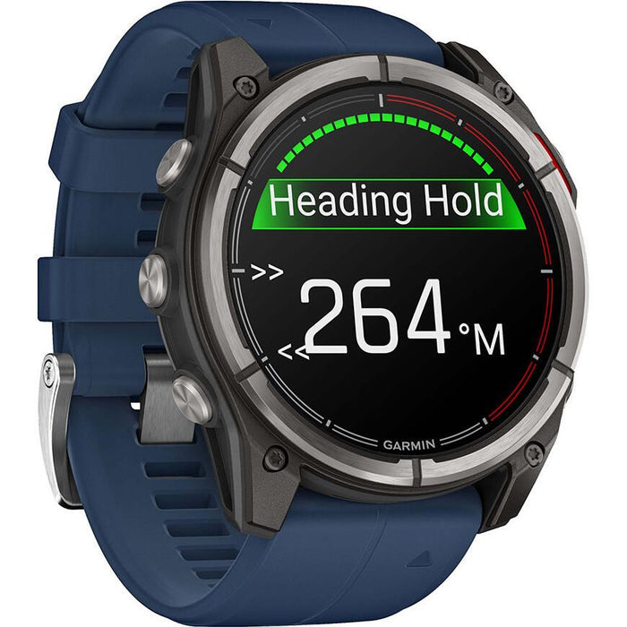 Garmin 010-02905-90 quatix 8 51mm AMOLED Marine GPS Smartwatch