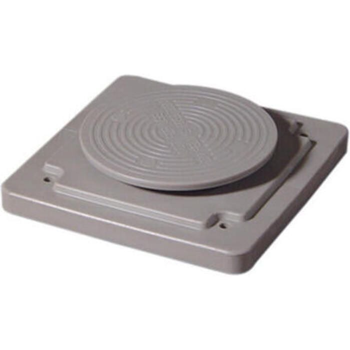 Tempress 45833 Spare Mounting Base For QD Seats, Dark Grey