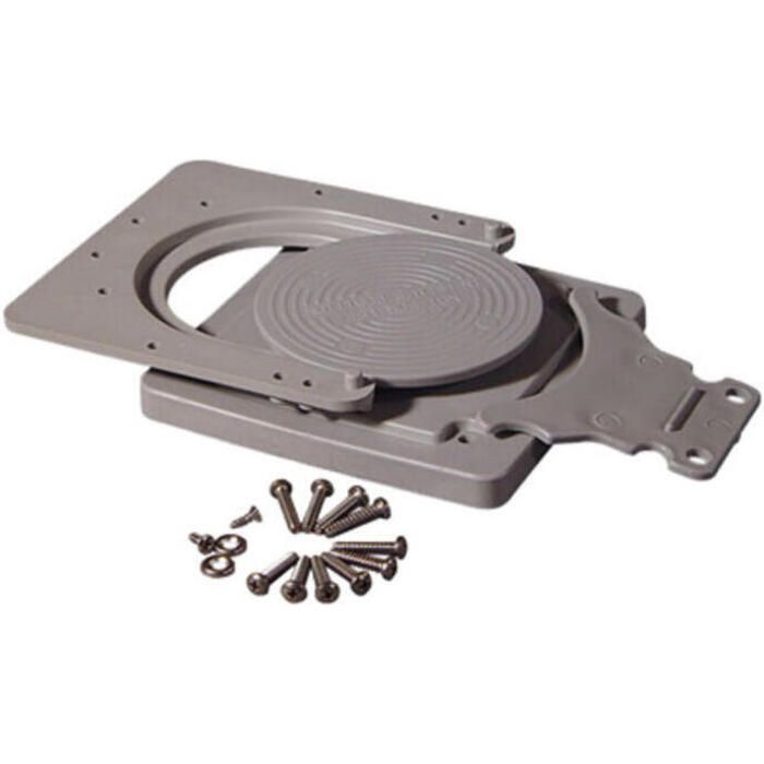 Tempress 45933 Complete Spare Mounting kit For QD Seats, Dark Grey
