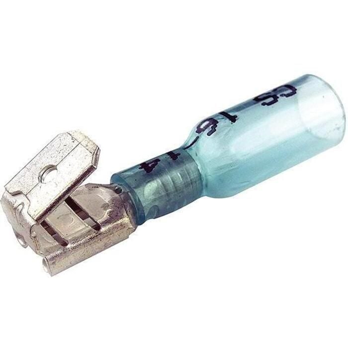Seachoice 50-60329 Clear Seal 16-14 Ga. Quick-Disconnect Multi-Stack Heat-Shrink, Connector, 25/Bag