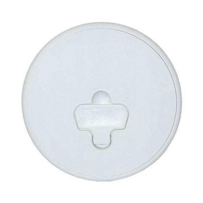 TH Marine DPCAM-8-2-DP T-H Marine Quick Release Deck Plate 8" Diameter, Polar White