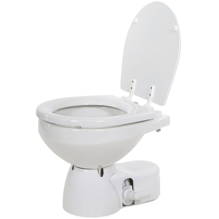 Jabsco 38245-3092 Quiet Flush E2 Marine Toilet, Compact Unit for Salt Water