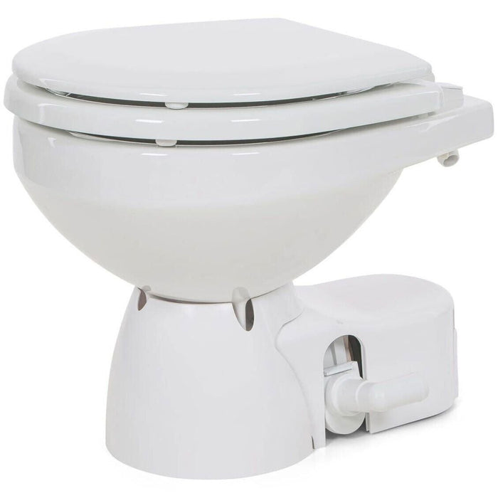 Jabsco 38245-3092 Quiet Flush E2 Marine Toilet, Compact Unit for Salt Water