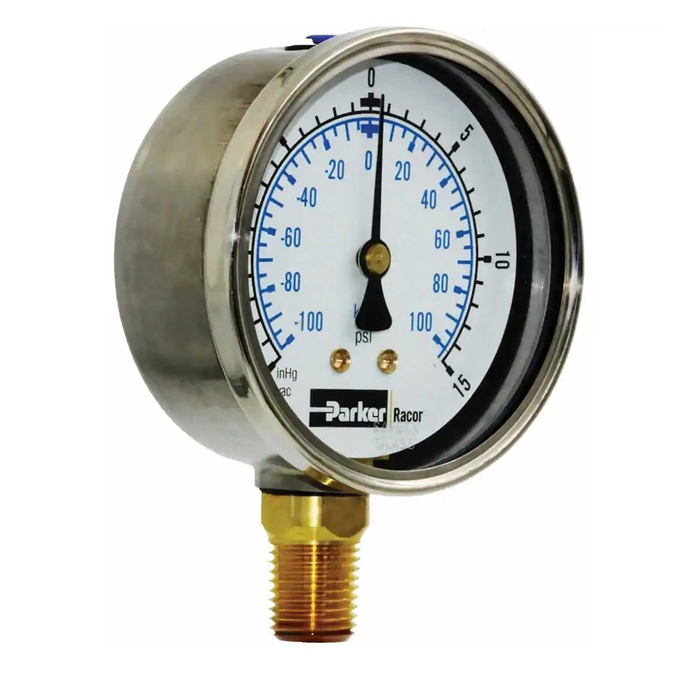 Racor RK19667 Vacuum Gauge, Bottom Mount