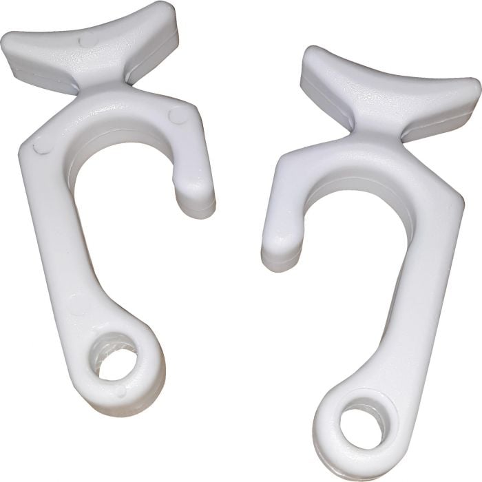 Taylor Made Products 1093 Taylor Rail Mount Fender Line Clips for 7/8" Rail (2, per pack)