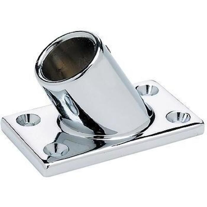 Seachoice 37901 Rectangular Base Rail Fitting for 7/8" OD Tubing