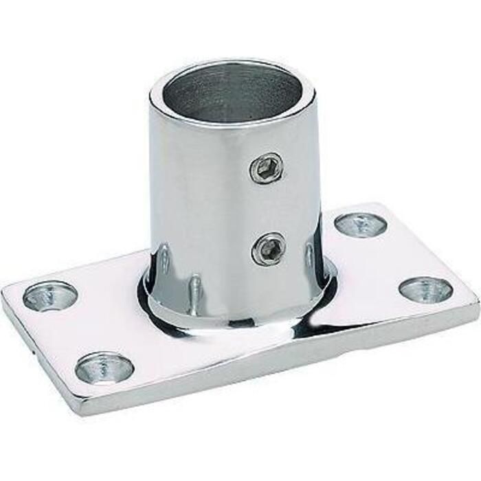 Seachoice 37921 Rectangular Base Rail Fitting for 7/8" OD Tubing