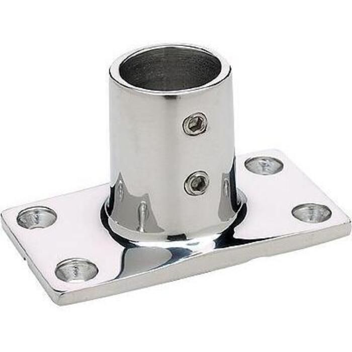 Seachoice 37911 Rectangular Base Rail Fitting for 7/8" OD Tubing
