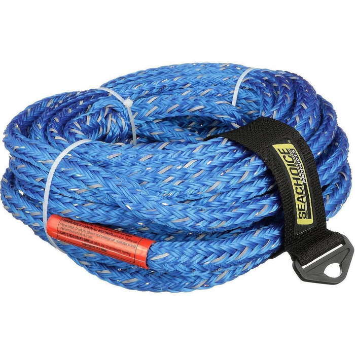 Seachoice 86743 Tube Tow Reflective Rope, 60', Tows Up to 6 Riders