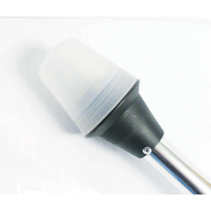 Seachoice 5691 LED All-Round White Light for Boating, Stow-A-Way Aluminum Light, 23-9/16 In.