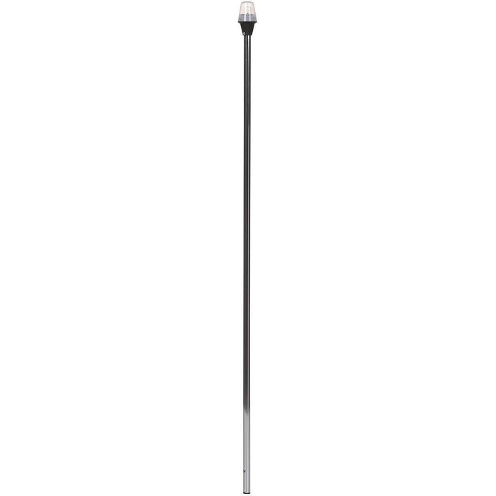 Seachoice 5701 LED All-Round White Light for Boating, Stow-A-Way Aluminum Light, 52-1/2 In.