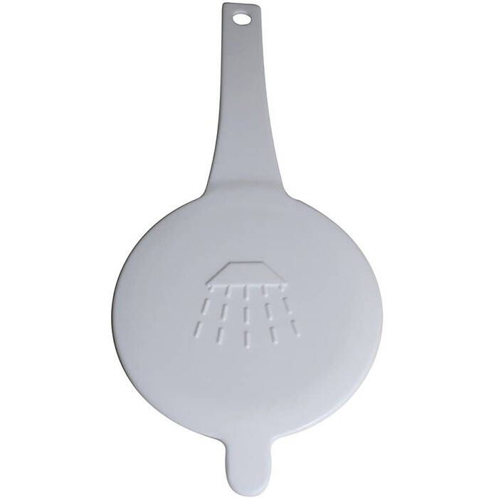 Scandvik 10252 Replacement Cap, White, f/Horizontally Mounted Recessed Showers 10055, 10275, 10298, 10826