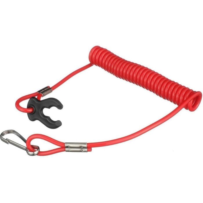 Seachoice 11691 Universal Kill Switch Replacement Lanyard, Red