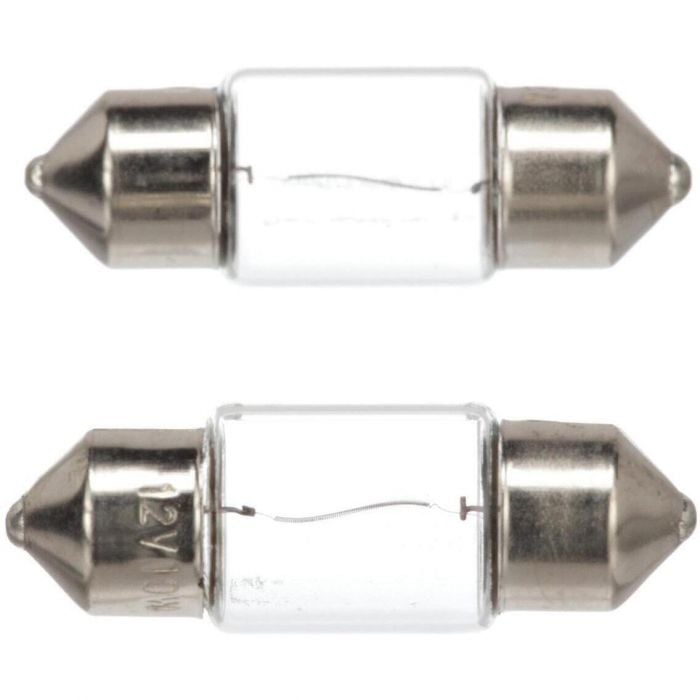 Seachoice 9891 Replacement Incandescent Bulbs w/ Festoon Base, 12V, 3 Watt, Pack of 2