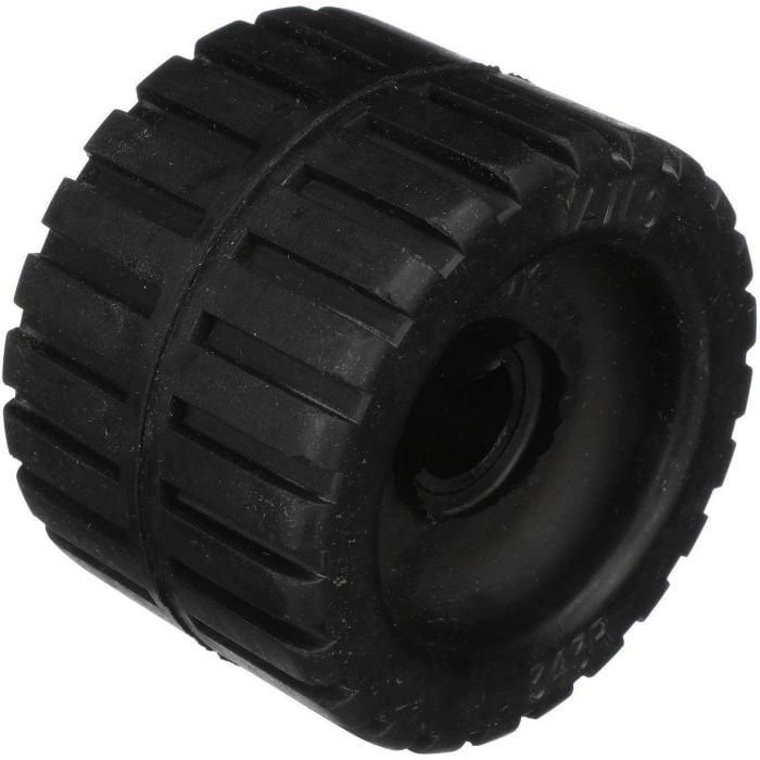 Seachoice 56330 Black Rubber Ribbed Roller 4-3/8"