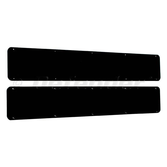 Bernard Engraving RP-2400-B 24" Boat Registration Plates, Black