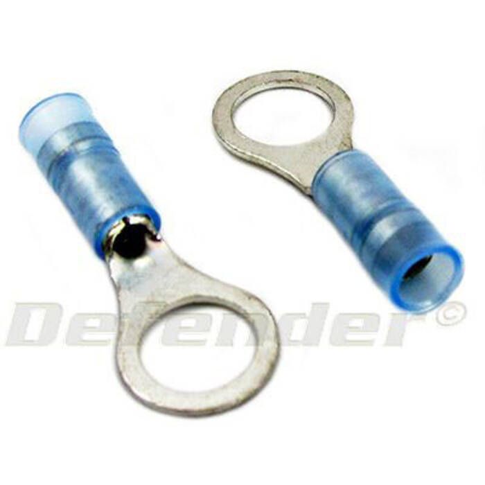 Ancor 210215 Marine Grade Nylon Insulated Ring Terminals, 5/16" Fastener, 16-14 Wire, Blue, 25/Pk