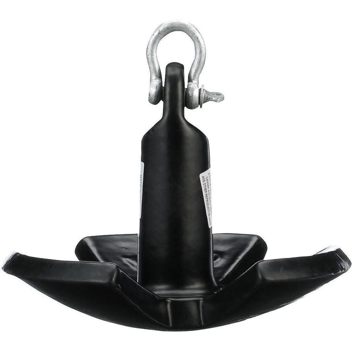 Seachoice 50-41500 Black Vinyl Coated River Anchor, 12 lbs.