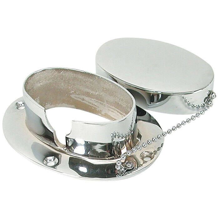 Whitecap S-0114C Rope and Chain Deck Pipe