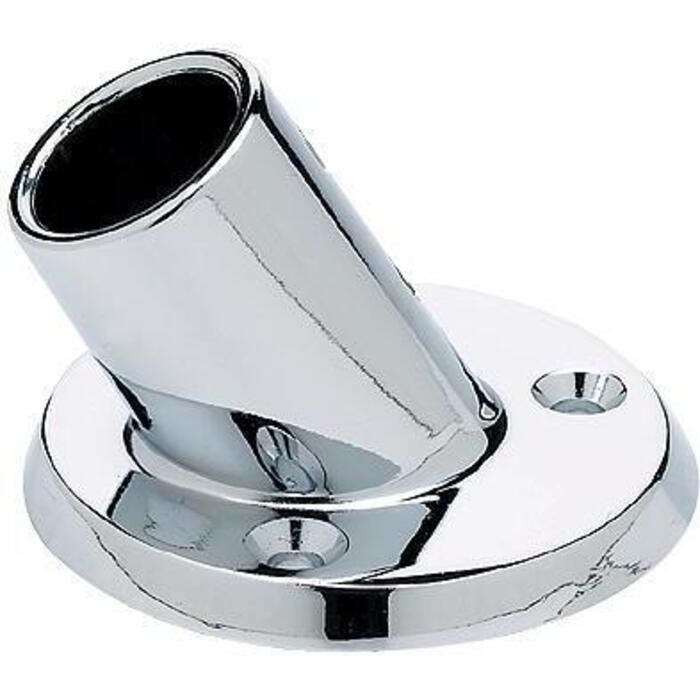 Seachoice 37801 Round Base Rail Fitting For 7/8" OD Tubing