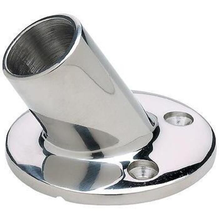 Seachoice 37791 Round Base Rail Fitting For 7/8" OD Tubing
