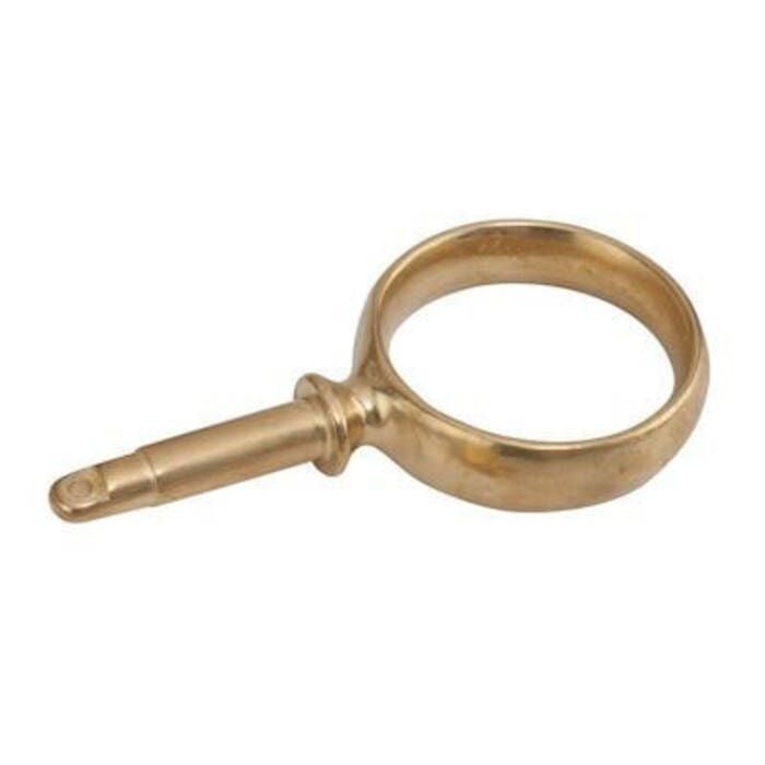 Sea Dog 580590-1 SeaDog Brass Round Horn Oarlocks,A: 1/2" B: 2-1/8"