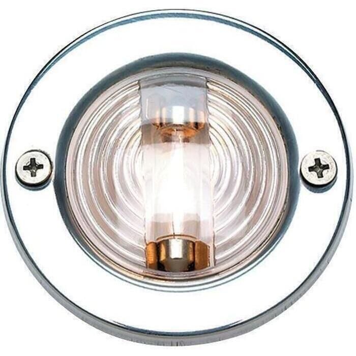 Seachoice 5391 3" Transom Light With Stainless Steel Flange
