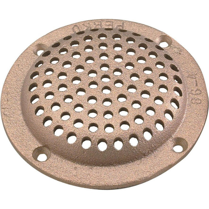 Perko 0086DP5PLB 5" Round Bronze Strainer for 2" T-Hulls