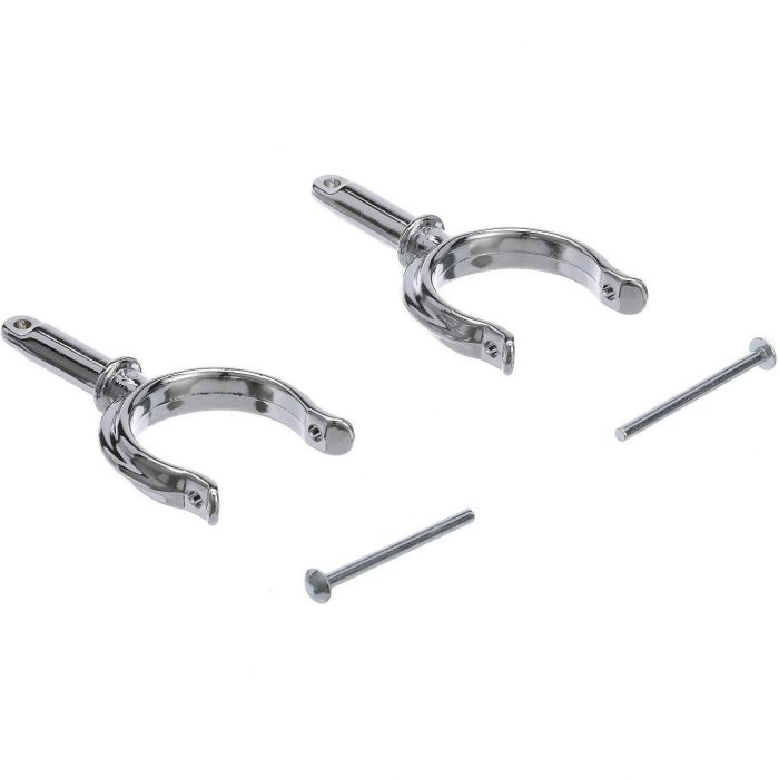 Seachoice 50-70501 Chrome Plated Zinc Rowlock Horns Only (Sold as Pair)