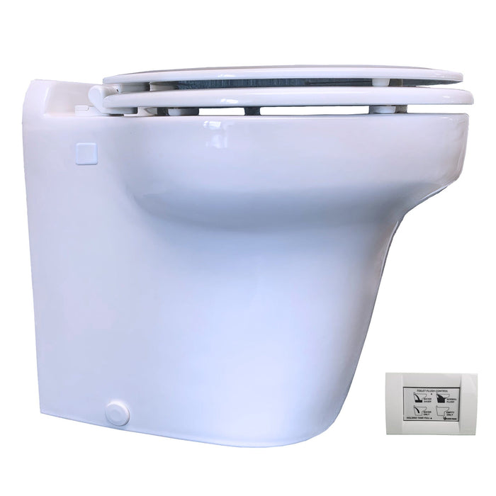 Raritan Comfort Height Marine Elegance w/Pressurized Freshwater & Smart Toilet Control - White - 12V