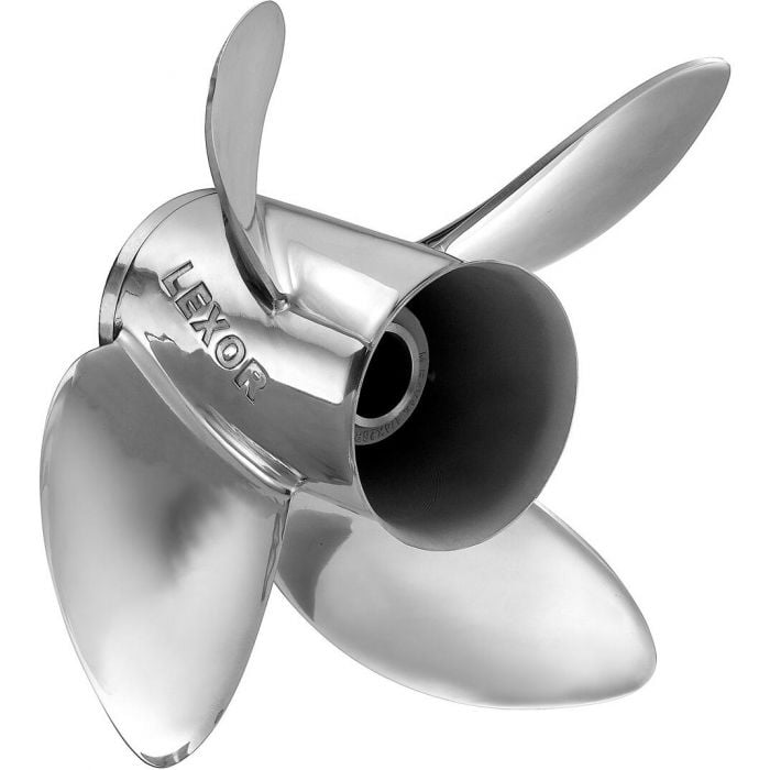 Solas Propeller 9573-153-20 Solas Rubex L4 SS Interchangeable Hub 4-Blade, Propeller