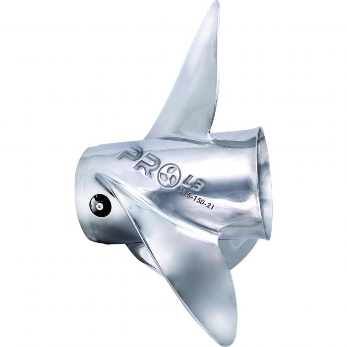 Solas Propeller 9575-153-19 Solas Pro L3 SS Interchangeable Hub Propeller, RH 15.25 x 19, Type E