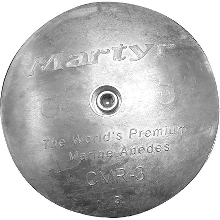 Martyr CMR02M Rudder/Trim Tab Anode With Stainless Steel Allen Head