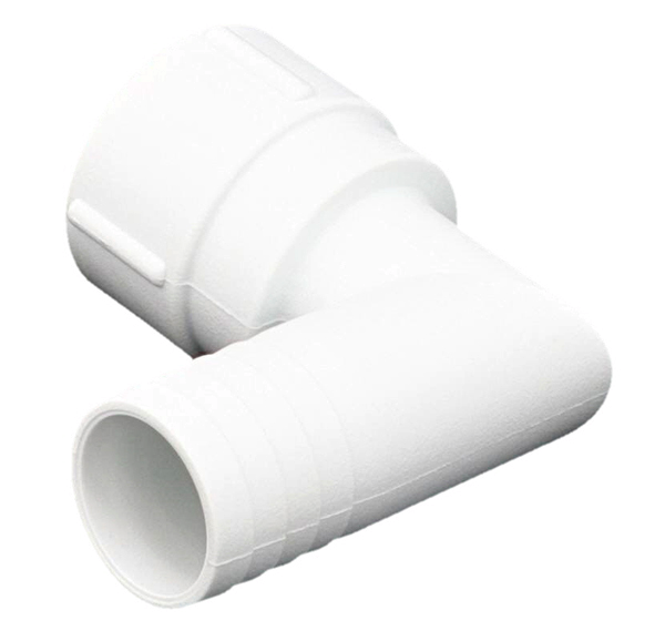 Rule 1203R Barbed Bilge Pump Port Fitting, 3/4" 90Â°