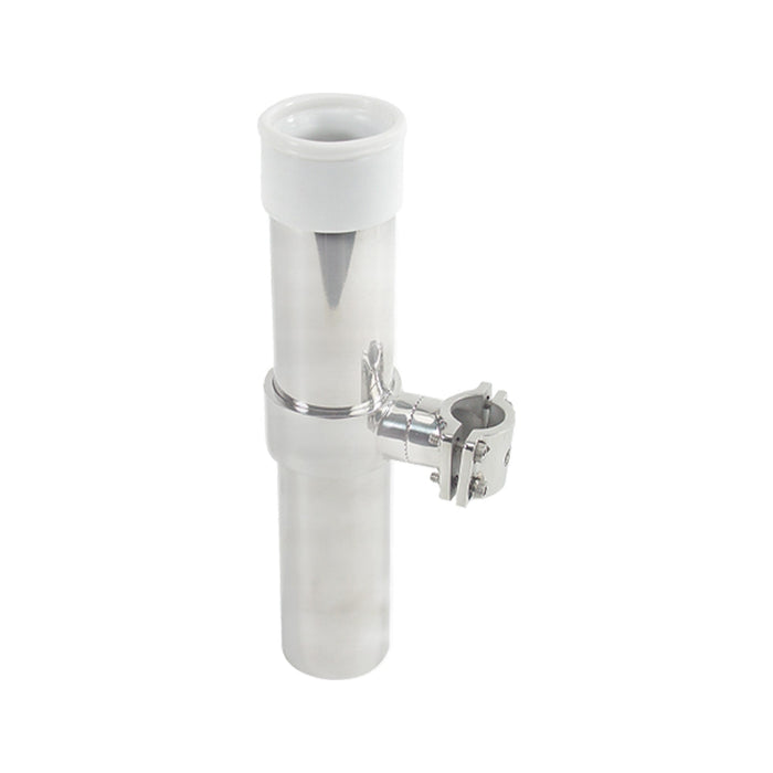Whitecap S-7004CBLUE Bluewater Series Rail Mount 10" Rod Holder S.S.