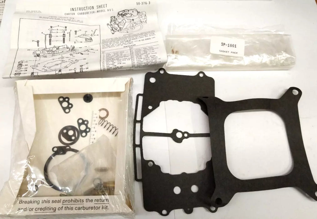 Mercury FI9600087 Mercury Quicksilver Fi9600087 Carburetor Rebuild Kit Nos Mercruiser Marine Boat