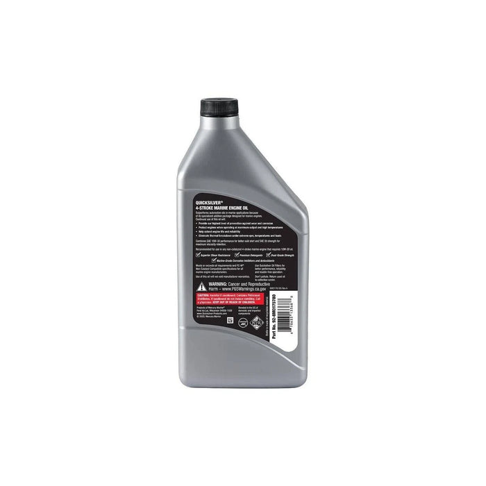 Mercury 92-8M0175780 | – – 10W30 FULL SYNTHETIC OIL - QT