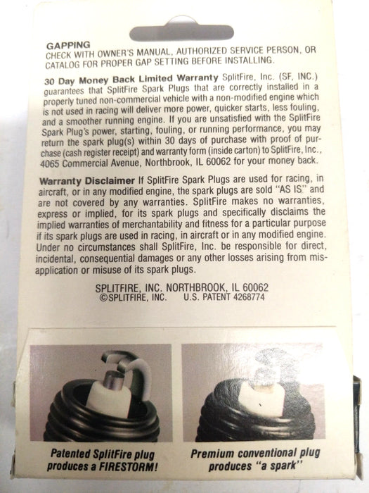 Bujía Splitfire SM14E