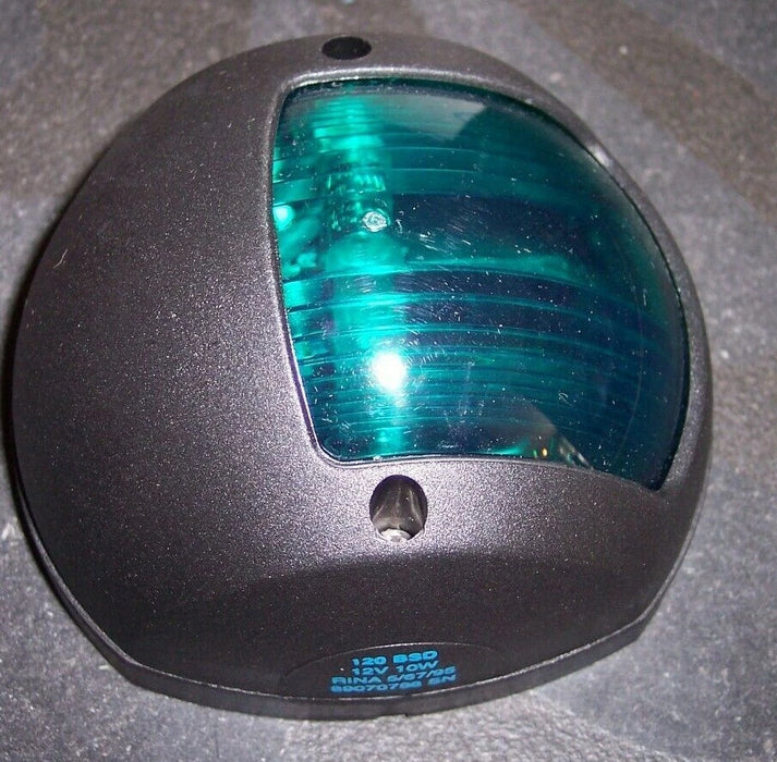 Perko 0120BSD12V | – – STARBOARD SIDE LIGHT BLACK
