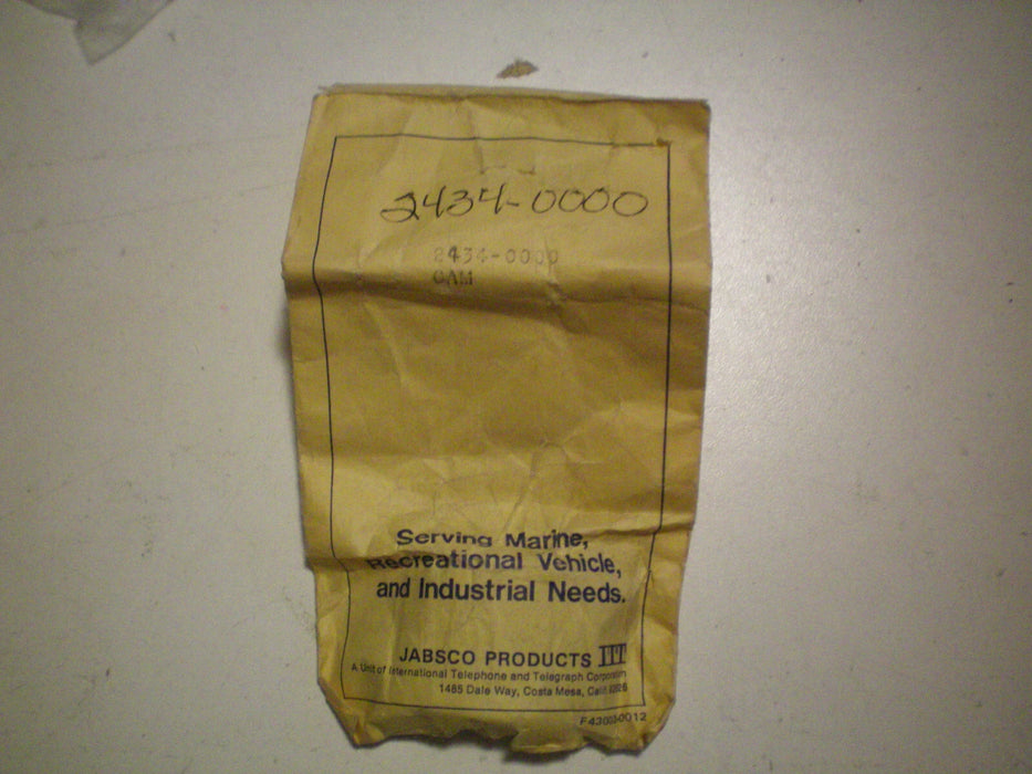 Jabsco 2434-0000 | – – CAM AND SCREW FOR 1673 SERIES PUMPS