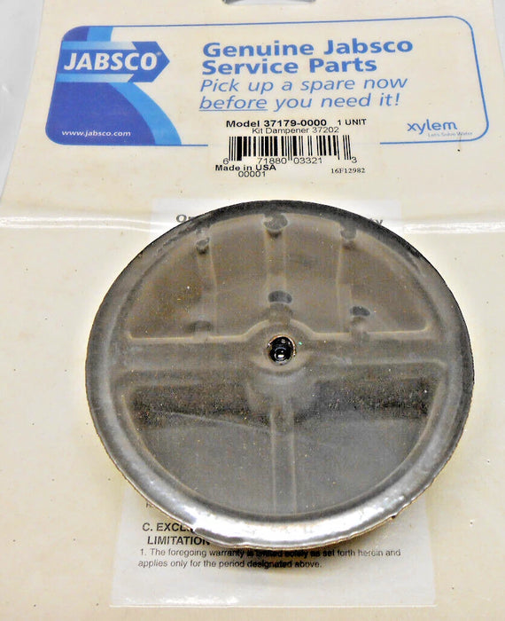 Jabsco 37179-0000 | Pump Replacement Parts, Pulsation Dampener