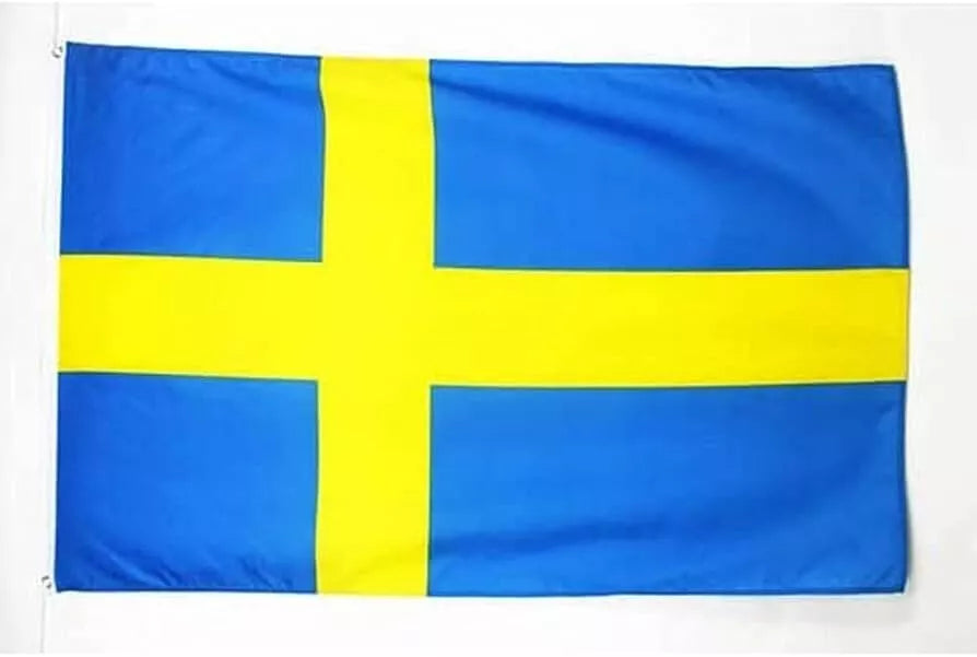 Freeport Marine Supply Sweden Flag Nylon 2' x 3'