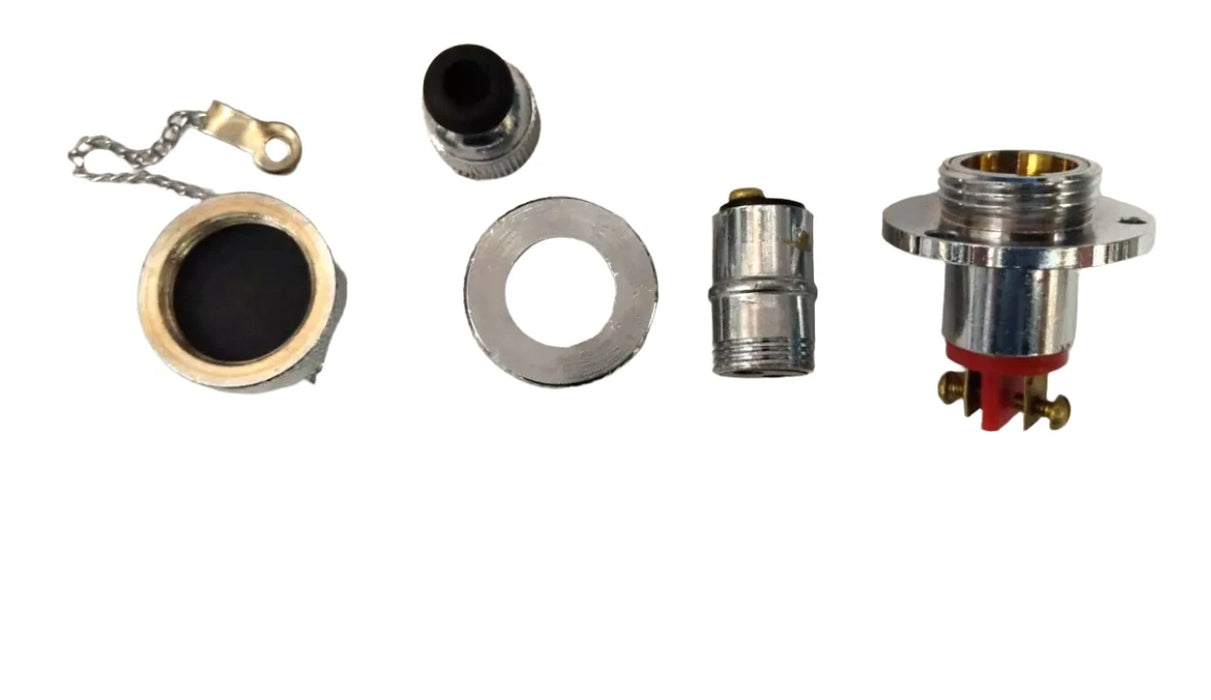 Freeport Marine Supply Electrical Marine Bulkhead Fitting Chrome Over Brass Nos Wiring 12 14 16Ga