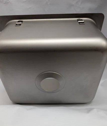 Fluid Technologies 131-9 Sink 13" X 10-11/18" Rectangle Flat Rim Stainless Steel Takes 2" Drain