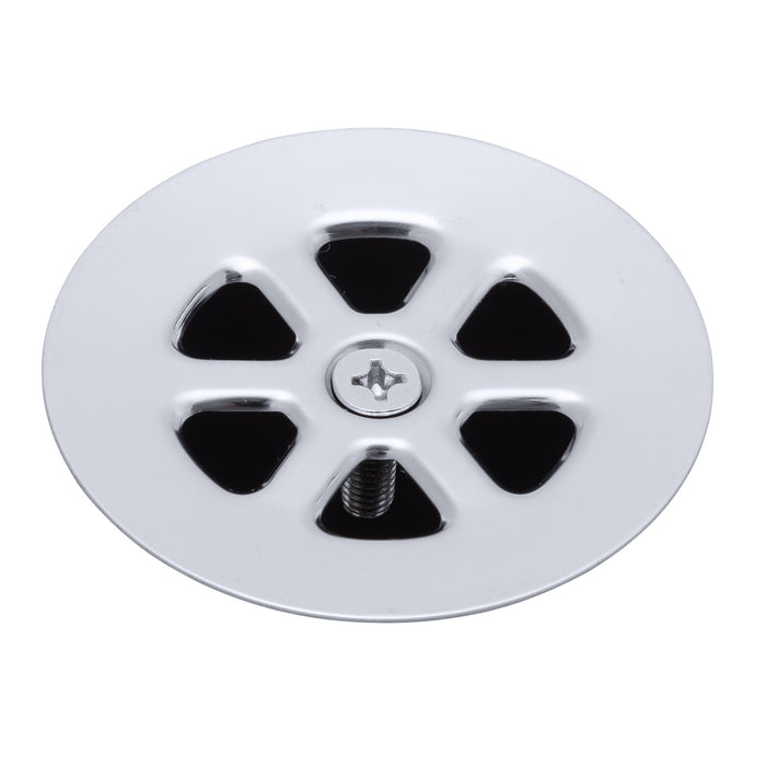 Ambassador Marine S00-0003-UP-R Drenaje de 2", Drenaje de piso de 95 grados, Perfil bajo, Espiga para manguera de 1" (Acabado ultraespejo)